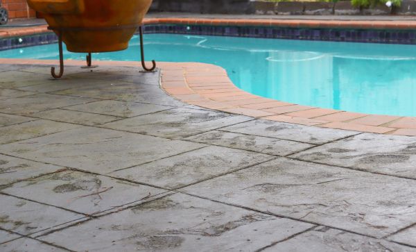 Stamped Patio Construction in Millsboro